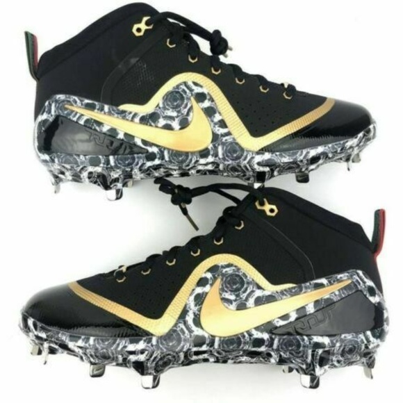 Nike Other - Nike Zoom Trout 4 BHM PE Baseball Cleats